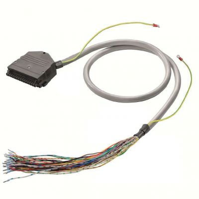 WEIDMULLER C300-32B-F-2S-M25-1M Przewód PLC, Sygnały cyfrowe, 32 bieguny, Kabel LiYCY, 1 m, 0.25 mm² 1349350010 /1szt./ (1349350010)